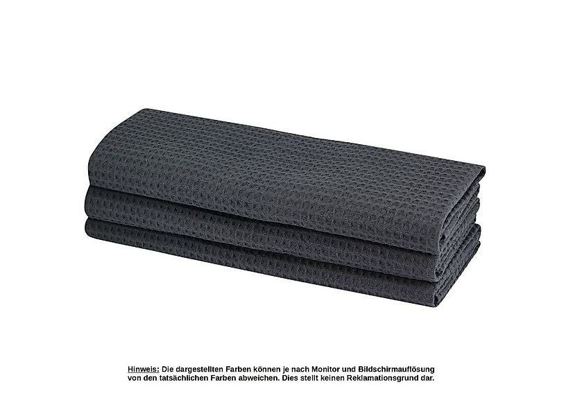 Engelland Geschirrtuch Poliertuch, (Vorteils-Set, 3-tlg., Waffel-Pique), 10 günstig online kaufen