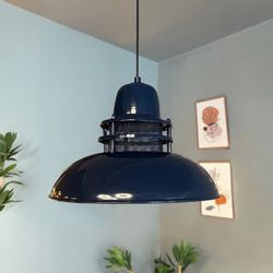 Bamyum Pendelleuchte Bamyum Hängelampe Rot Metall günstig online kaufen