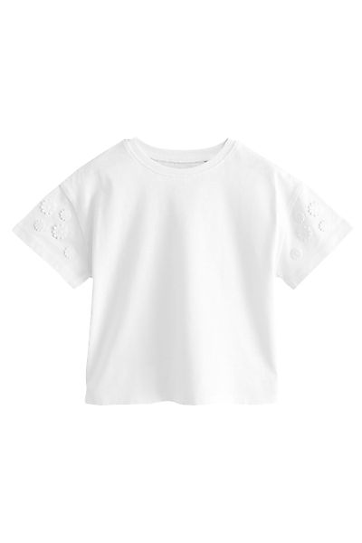 Next T-Shirt Kurzarmshirt aus 100 % Baumwolle günstig online kaufen