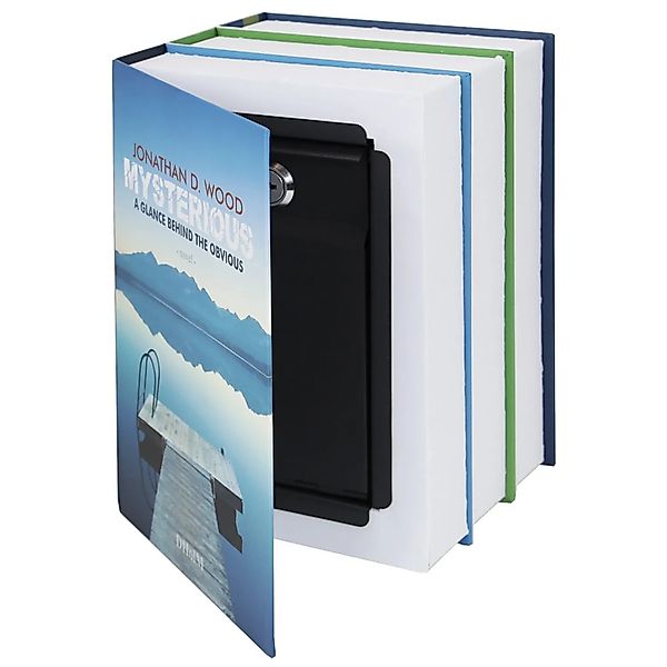 HMF 4312202 Buchtresor Geldkassette XL 22 x 15 x 13 cm günstig online kaufen