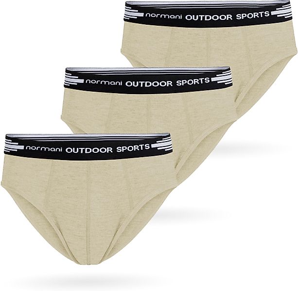 normani Slip 3er Pack Herren Merino Slip Unterhose Unterwäsche Retroshorts günstig online kaufen