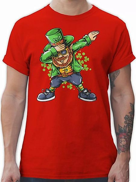 Shirtracer T-Shirt St Patricks Day Dabbing Leprechaun Kobold Kostüm St. Pat günstig online kaufen