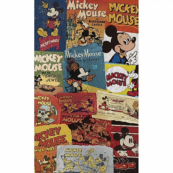 Komar Vliestapete »Digitaldruck Vlies - Mickey - Billboard - Größe 120 x 20 günstig online kaufen