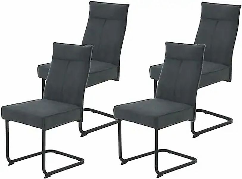 HELA Freischwinger »KAREN Esszimmerstuhl«, (Set), 4 St., XL-Breite, Komfort günstig online kaufen