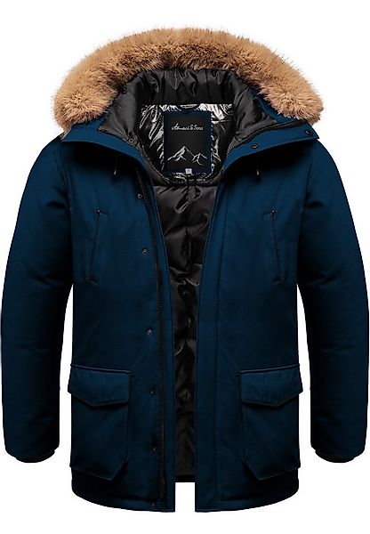 Amaci&Sons Winterjacke NORWALK Winterjacke Herren Gefütterte Dicke Glanz Wi günstig online kaufen