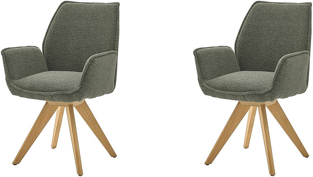 Musterring Esszimmerstuhl Tiama (Set, 2 St), Stativgestell Eiche massiv, 18 günstig online kaufen