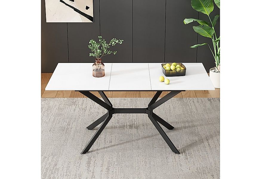 Flieks Esstisch (erweiterbare Tischplatte 120-160cm, 1-St., 1 Tisch), auszi günstig online kaufen