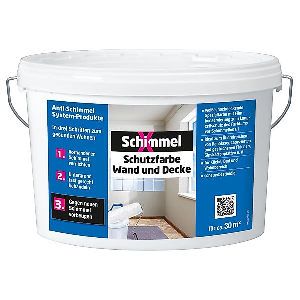 SchimmelX Schutzfarbe Wand und Decke 5, günstig online kaufen