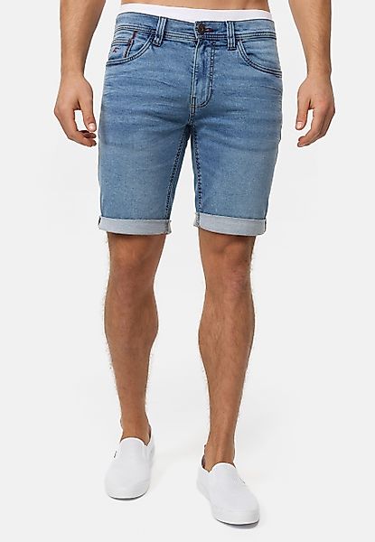 Indicode Jeansshorts INDelmare aus elastischer Baumwoll-Qualität günstig online kaufen