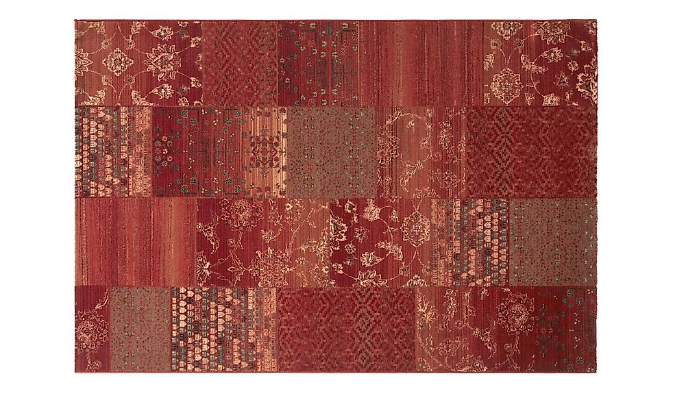 Kurzflorteppich - rot - Wolle - 67 cm - Sconto günstig online kaufen