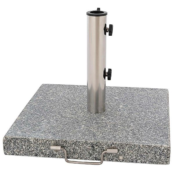 VCM Betonschirmständer Sonnenschirmständer mit Rollen Granit günstig online kaufen