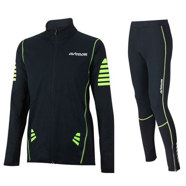 Airtracks Fahrradhose Herren Thermo Radtrikot Set günstig online kaufen