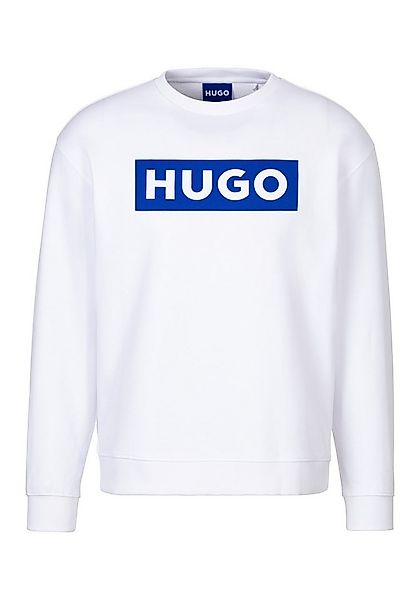HUGO Blue Sweatshirt Classic Crew mit Frontprint, Relaxed Fit günstig online kaufen