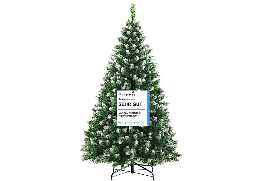 Vankel Künstlicher Weihnachtsbaum tannenbaum mit beleuchtung schmuck mit li günstig online kaufen