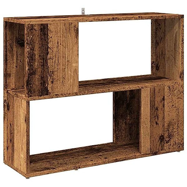 vidaXL TV-Schrank Bücherregal/Raumteiler Altholz-Optik 80x24x63 cm (1-St) günstig online kaufen