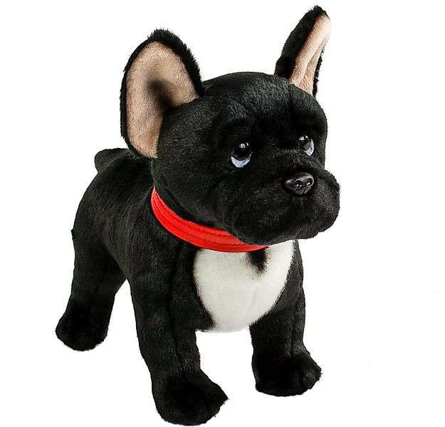 Teddys Rothenburg Kuscheltier Französische Bulldogge schwarz 30 cm stehend günstig online kaufen
