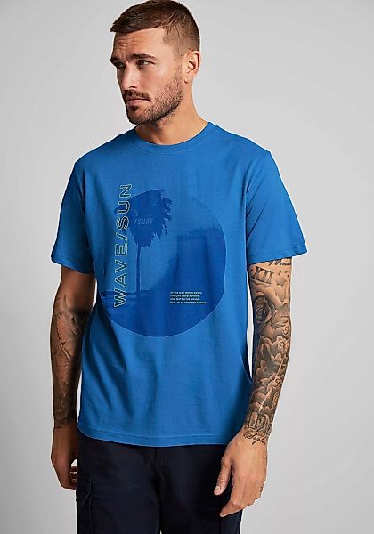 STREET ONE MEN T-Shirt mit Fotoprint günstig online kaufen