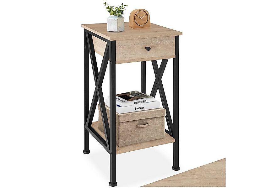 tectake Beistelltisch Dayton (1-St., 1 tlg), Stilvoller Beistelltisch im ka günstig online kaufen