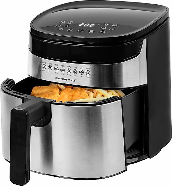 Emerio Heißluftfritteuse "AF-129084" 1300 W Fassungsvermögen 4,5 l günstig online kaufen