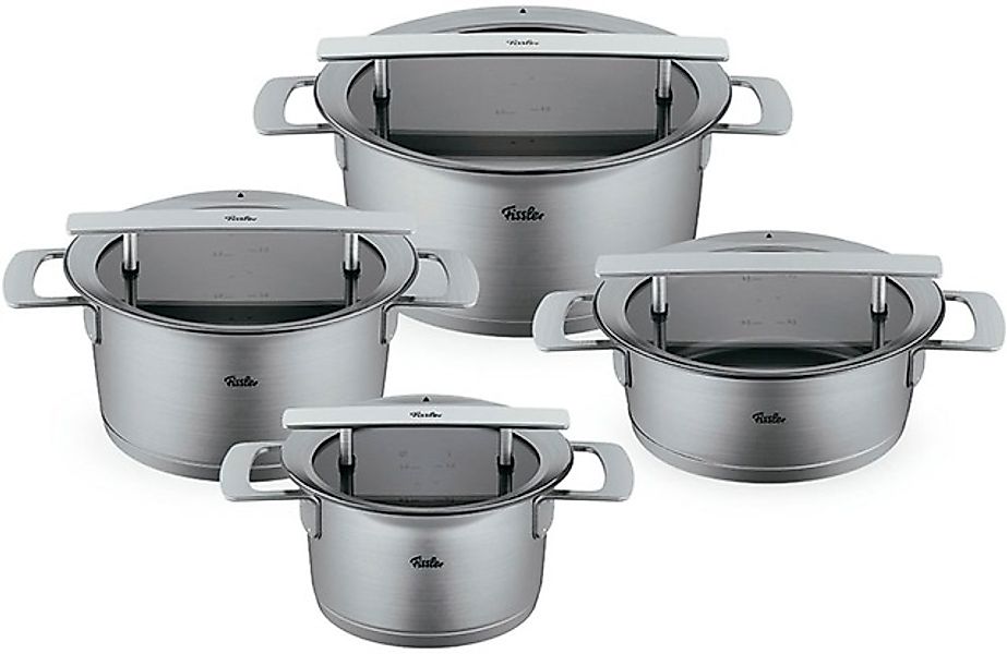 Fissler Topf-Set »Phi Collection«, Edelstahl 18/10, (Set, 4 tlg., Kochtopf günstig online kaufen