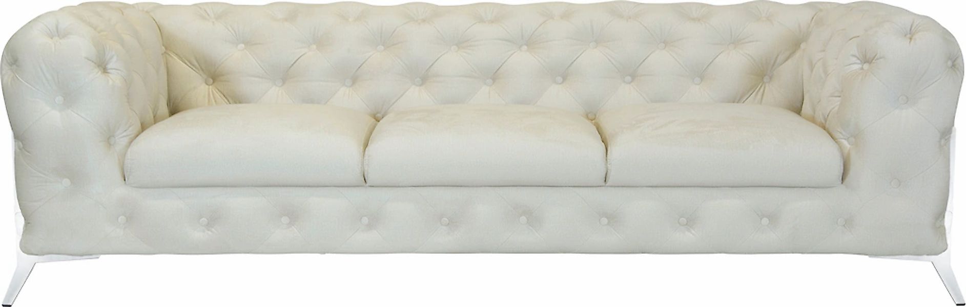 Home affaire Chesterfield-Sofa "Amaury" aufwändige Knopfheftung, moderne Ch günstig online kaufen