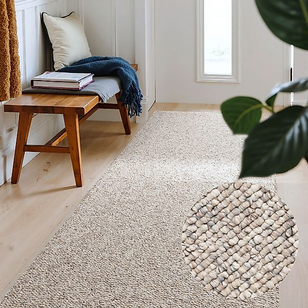 ELLE DECORATION Teppich »Rocco«, rechteckig, 10 mm Höhe, Läufer, waschbar, günstig online kaufen