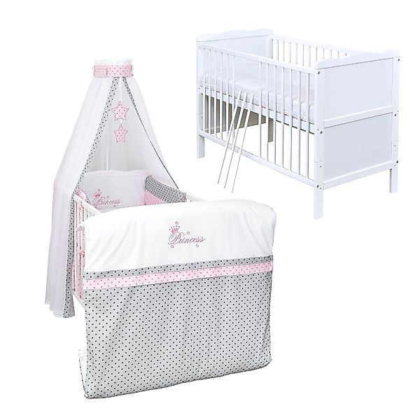 Baby-Delux Komplettbett Babybett Jack Komplettset, 10-tlg., günstig online kaufen