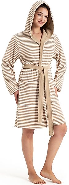 KangaROOS Damenbademantel "Luana, ideal für Sauna & Spa, Hotelbademantel, M günstig online kaufen