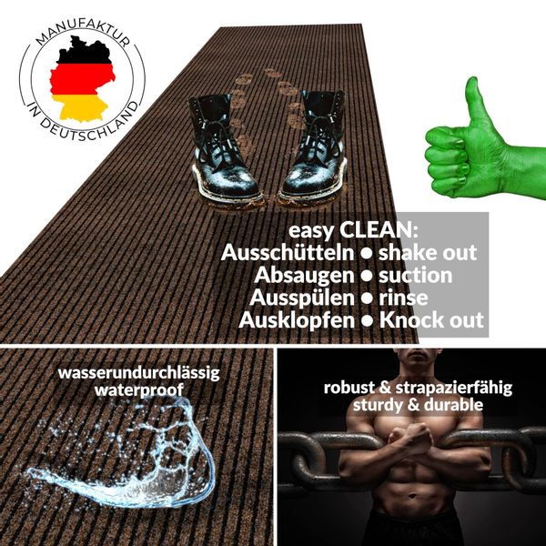 ANRO Läufer, Eckig, Höhe: 3 mm, günstig online kaufen