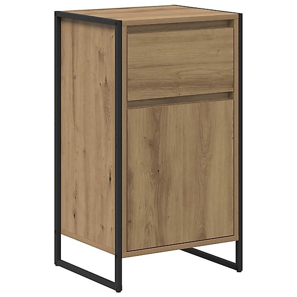 vidaXL Sideboard Kunsthandwerk Eiche 81 x 36 x 150,5 cm Holzwerkstoff 88658 günstig online kaufen