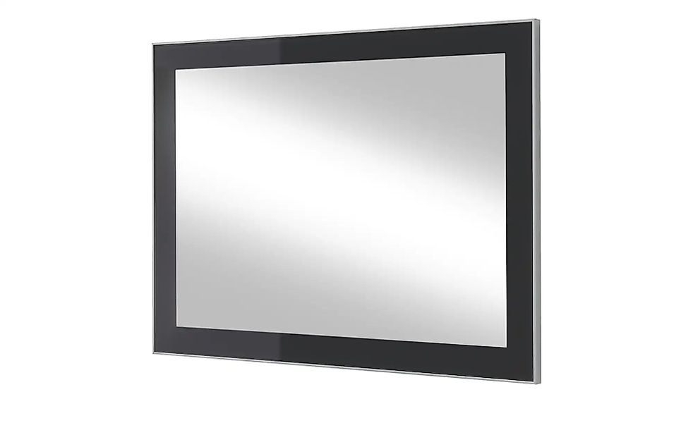 Spiegel 80 x 60 cm Duna ¦ grau ¦ Glas,Aluminium,Holzwerkstoff ¦ Maße (cm): günstig online kaufen