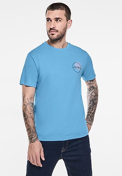 STREET ONE MEN T-Shirt, aus reiner Baumwolle günstig online kaufen