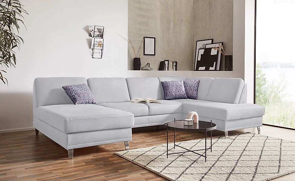 sit&more Wohnlandschaft Clio U-Form, wahlweise mit Bettfunktion und Bettkas günstig online kaufen