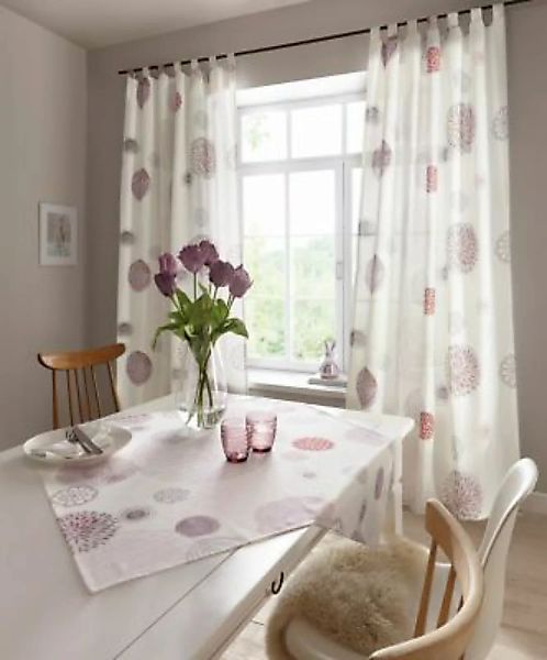 HOME Living Deko-Schal Modern Art Vorhänge weiß Gr. one size günstig online kaufen