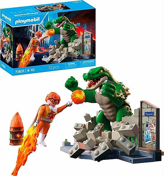 Playmobil® Helden-Showdown mit der Riesenechse (71831), Heroes Konstruktion günstig online kaufen