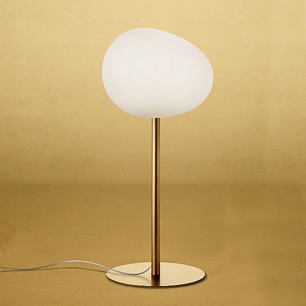 Foscarini Gregg media alta Tischleuchte, gold günstig online kaufen