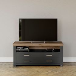 set one by Musterring Lowboard "York", Typ 32, mit 4 Schubkästen, Beleuchtu günstig online kaufen