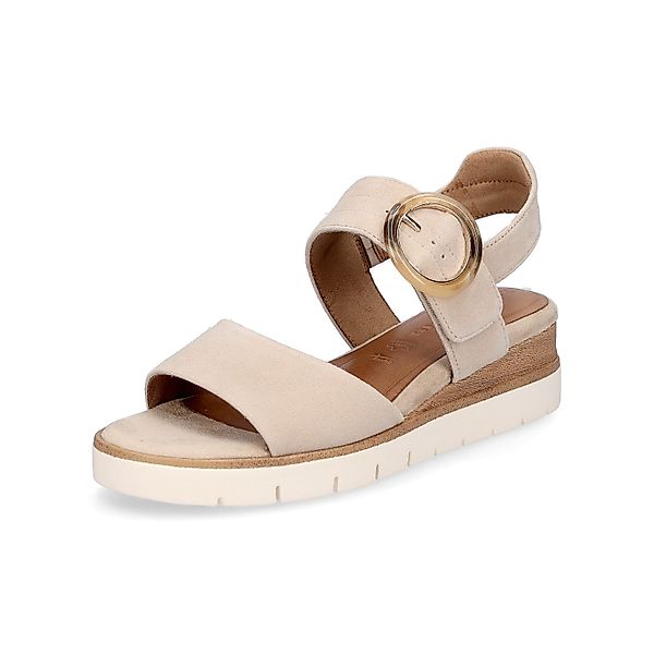 Tamaris Tamaris Damen Keilsandalette beige Sandale günstig online kaufen