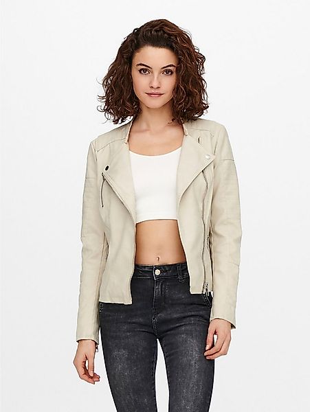 ONLY Lederimitatjacke ONLAVA FAUX LEATHER BIKER OTW NOOS mit Biker-Details günstig online kaufen