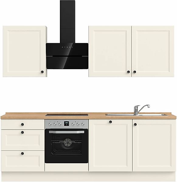 nobilia Küchenzeile ""Cascada II"", vormontiert, Breite 240 cm, Ausrichtung günstig online kaufen
