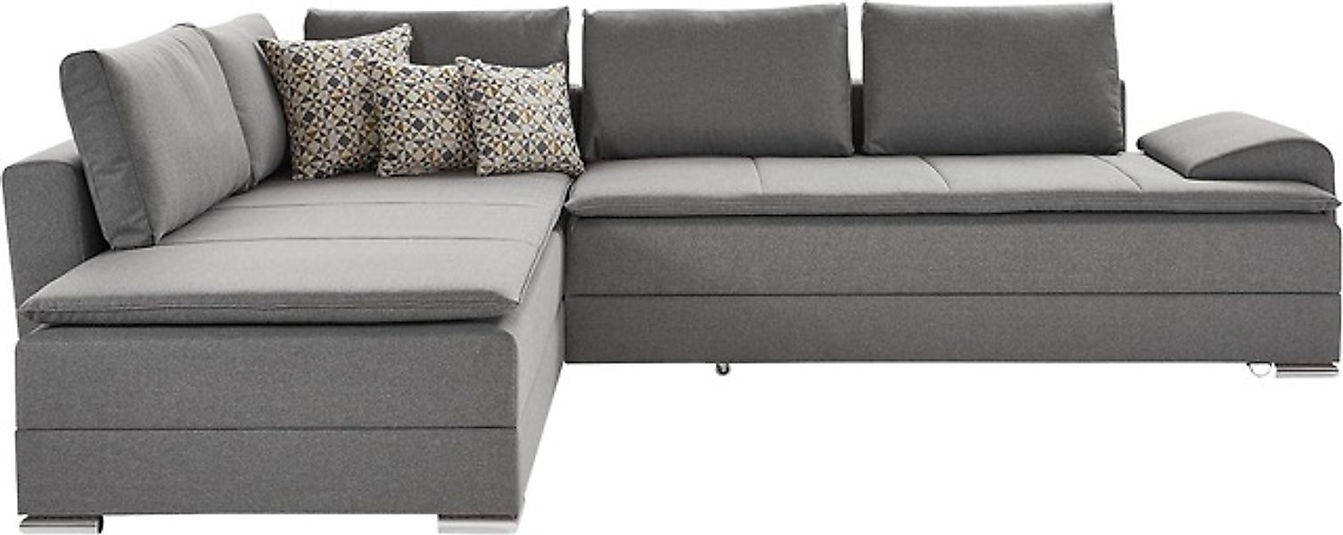 INOSIGN Ecksofa »Boxspringbett Night & Day L-Form mit Dauer-Schlaffunktion günstig online kaufen