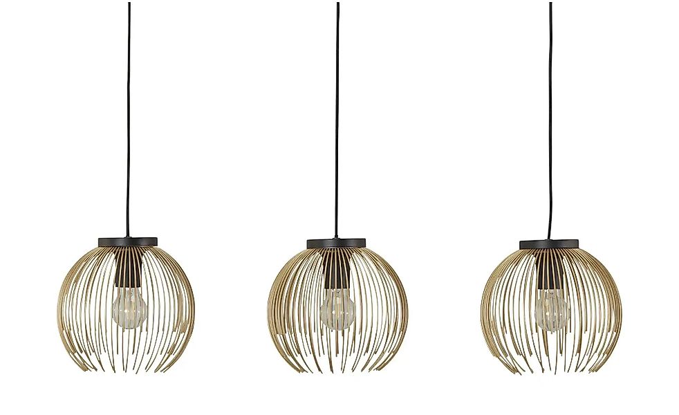 Pendelleuchte   ¦ gold ¦ Maße (cm): B: 93,5 H: 110 T: 23.5 Lampen & Leuchte günstig online kaufen