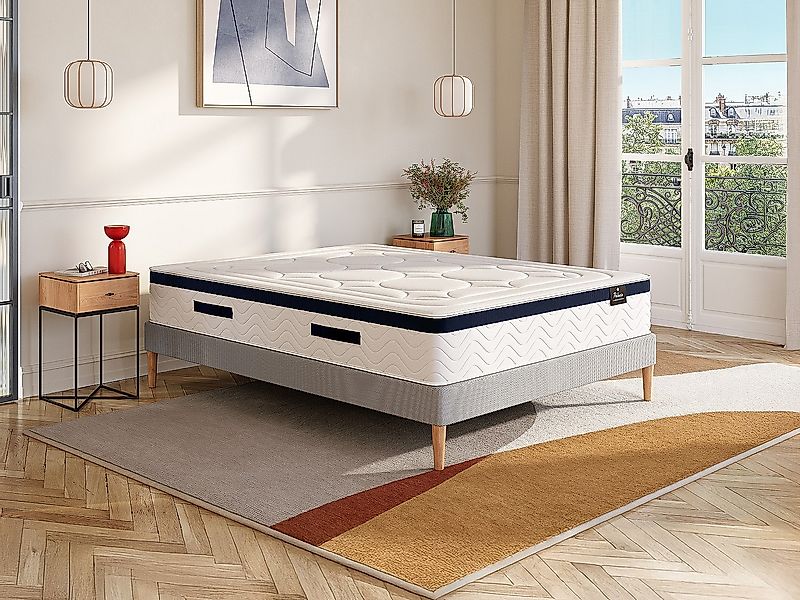 Taschenfederkernmatratze Memory Schaum - 180 x 200 cm - Hybridmatratze - 7 günstig online kaufen