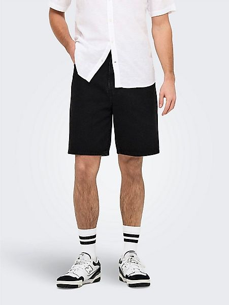 ONLY & SONS Shorts ONSFADE BLACK 9087 AZG DNM SHORTS günstig online kaufen