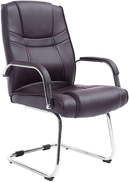 CLP Besucherstuhl Attila, Kunstleder-Bezug, Metallgestell, bis 180 kg günstig online kaufen