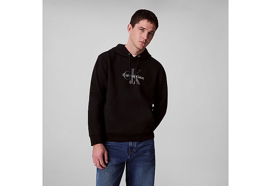 Calvin Klein Jeans Kapuzensweatshirt 400GSM TERRY MONOLOGO HOODIE Mit Rundh günstig online kaufen