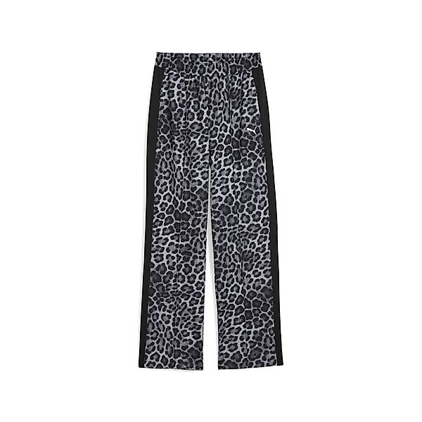 PUMA Sporthose "T7 LEO LUXE Straight Hose mit Allover-Print Damen" günstig online kaufen