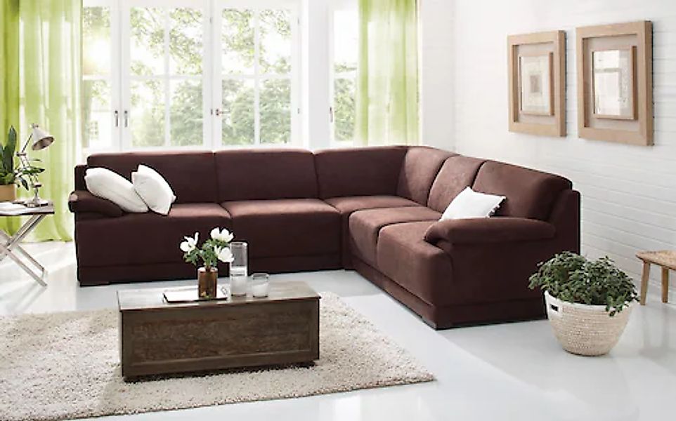 Home affaire Ecksofa "Telos L-Form", mit Boxspring-Federung und in 3 Qualit günstig online kaufen