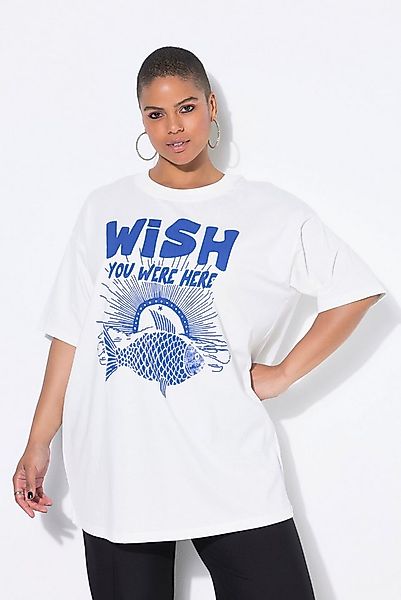 Studio Untold T-Shirt T-Shirt oversized Fisch Halbarm günstig online kaufen