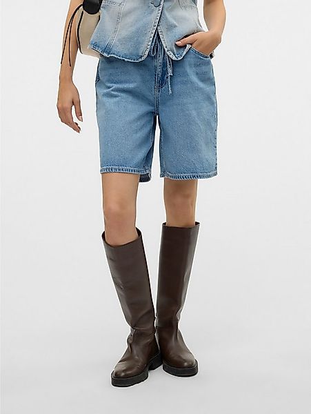 Vero Moda Jeansbermudas VMVILLA MR BERMUDA DNM SHORTS MIX Baumwollmischung, günstig online kaufen
